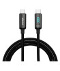 iShopping - Faster VI-100W Type C to Type C Charging Cable Black