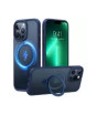 iShopping - Torras UPRO OStand Shockproof Case For iPhone 13 Pro Max Dark Blue (AMT-6194)