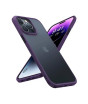 iShopping - Torras Guardian Translucent Matte Case For iPhone 14 Pro Deep Purple (AMT-6284)