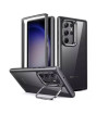 iShopping - ESR Shock Armor Kickstand Case With 1 Screen Guard For Galaxy S23 Ultra Clear Black (AMT-6317)