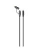 iShopping - Ronin 2 In 1 Cable Black (R-2020)