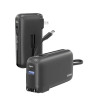 iShopping - Ronin Arctic 10,000mAh Power Bank Black (R-4050)