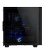 iShopping - Gigabyte Aorus C300 Tempered Glass Tower PC Case Black
