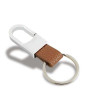 iShopping - M.Mart Brown Leather Strap Key Ring