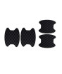 iShopping - M.Mart Car Door Handle Fiber Sticker Black Pack Of 4