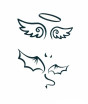 iShopping - M.Mart Angel Wing Temporary Tattoo Sticker