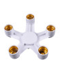 iShopping - Sub Kuch 5 in 1 Light Socket Adapter for Standard Light Bulbs