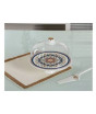 iShopping - Easy Shop 11" Cake Plate With Plastic Cap And Picker (1155)