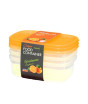 iShopping - Easy Shop Plastic Food Container - Pack Of 3