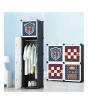 iShopping - Easy Shop 4 Boxes Cubic Storage Cabinet Wardrobe