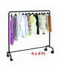 iShopping - Easy Shop 5 Ft Garments Trolley Hanger