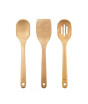 iShopping - Easy Shop Wooden Cooking Spoon - Set of 3Pcs