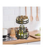 iShopping - Easy Shop 360` Rotating Iron Storage Rack