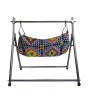 iShopping - Easy Shop Coated Folding Swing Cradle for Baby with Cloth