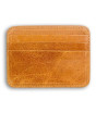 iShopping - Bellissimo Leather Card Holder For Mens Light Brown