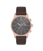iShopping - Bigotti Milano Leather Men's Watch Brown (BG.1.10152-6)
