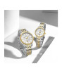 iShopping - Naviforce Femme Square Edition Watch For Couples Two Tone (NF-5042-6)