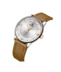 iShopping - Naviforce Slim Date Edition Watch For Men Brown - (NF-9272l-1)