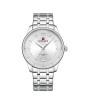 iShopping - Naviforce Signature Formal Edition Watch For Men Silver - (NF-9272s-9)