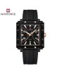 iShopping - Naviforce Elite Frame Watch For Men Black - (NF-6112-2)