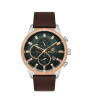 iShopping - Bigotti Leather Men's Watch Brown (BG.1.10356-4)