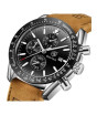 iShopping - Benyar Chronograph Exclusive Edition Men's Leather Watch Brown (BY-1169)