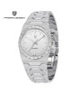 iShopping - Pagani Design UltraThin Classic Watch For Men Silver (PD-YS020-3)