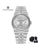 iShopping - Pagani Design nfinity Automatic Watch For Men Silver (PD-YS027-5)