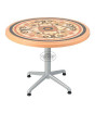 iShopping - Boss Steel Plastic Round Table 39" With Sticker (BP-290-S-EVE)