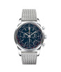 iShopping - Breitling Transocean Chronograph Unitime Men's Watch Silver (AB0510U9/C879-159A)