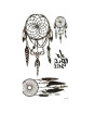 iShopping - G-Mart Dreamcatcher Feather Henna Tattoo Sticker