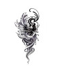 iShopping - G-Mart Eyes phoenix Temporary Tattoo Sticker