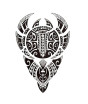 iShopping - G-Mart Polynesian Bull Temporary Tattoo Sticker