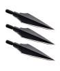 iShopping - Silk Road Traders Carbon Steel Screw-In Hunting Broadheads For ID 6.2mm Shafts – 3 Pcs