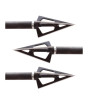 iShopping - Silk Road Traders Stainless Steel Screw-In Hunting Broadheads For ID 6.2mm Shafts – 3 Pcs