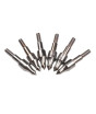 iShopping - Silk Road Traders Stainless Steel Screw-In Field Point Arrowheads For ID 6.2mm Shafts – 6 Pcs