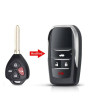 iShopping - G-Mart Toyota 4 Buttons Car Remote Key Shell Case