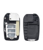 iShopping - G-Mart 2 Buttons Modified Flip Key Shell Case For Toyota