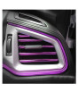 iShopping - Ferozi Traders Car Air Conditioner Molding Strips Pack Of 10 Purple