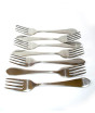 iShopping - ZS Store Stainless Steel Classic Fork Pack Of 6
