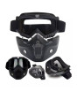 iShopping - City Mart 2 In 1 Motorcycle Bike Detachable Helmet Goggles Mask