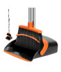 iShopping - City Mart Broom and Dustpan Set with Adjustable Handle