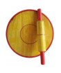 iShopping - City Mart Wooden Rolling Board and Roller 2-Piece Set
