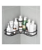 iShopping - City Mart Wrought Iron Shower Shelf Storage Organizer