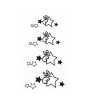 iShopping - Ferozi Traders Star Design Temporary Tattoo Sticker
