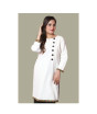 iShopping - Wardahs Collection Cotton Kurti For Women White (0004)