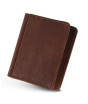 iShopping - Blackbird Leathers Handmade Leather Card Holder For Men Brown (0002)