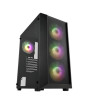 iShopping - FSP CMT218 4x ARGB Fans ATX Mid Tower and Hyper 80 Plus Pro 650W Power Supply