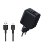 iShopping - Oraimo Charger Kit With USB Lightning Cable Black (OCW-5184E+L53)
