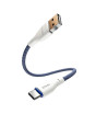iShopping - Ronin Flexin Mini Type-C Power Bank Cable Blue - (R-2055)